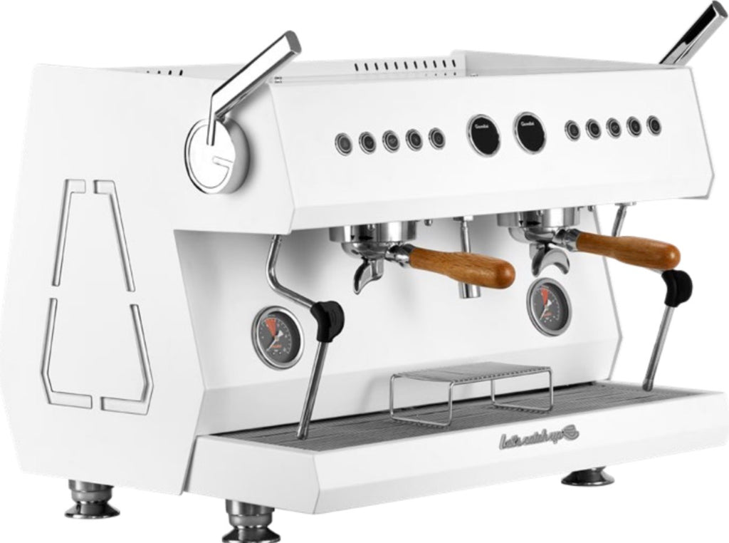 Gemilai G3211 2-Group Commercial Espresso Machine (220v) - White