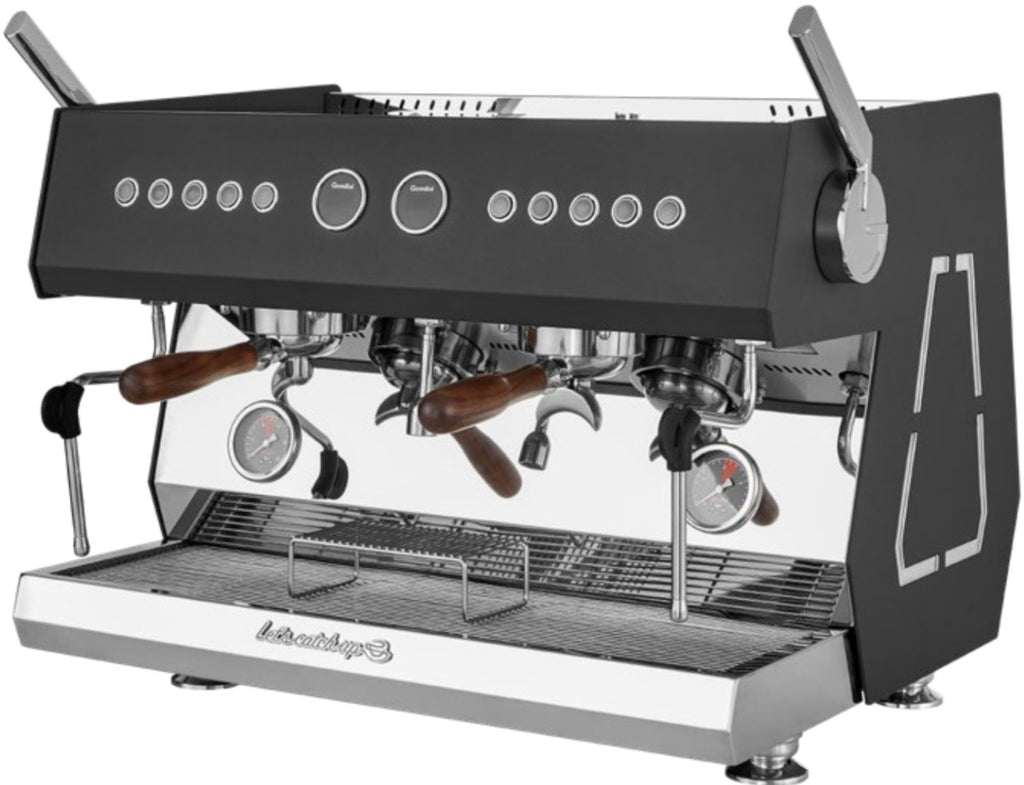 Gemilai G3211 2-Group Commercial Espresso Machine (220v) - Black